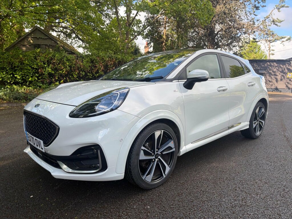 Ford Puma 1.0T Ecoboost Mhev St-line X Vignale Euro 6 Ss EA70OVL White #3