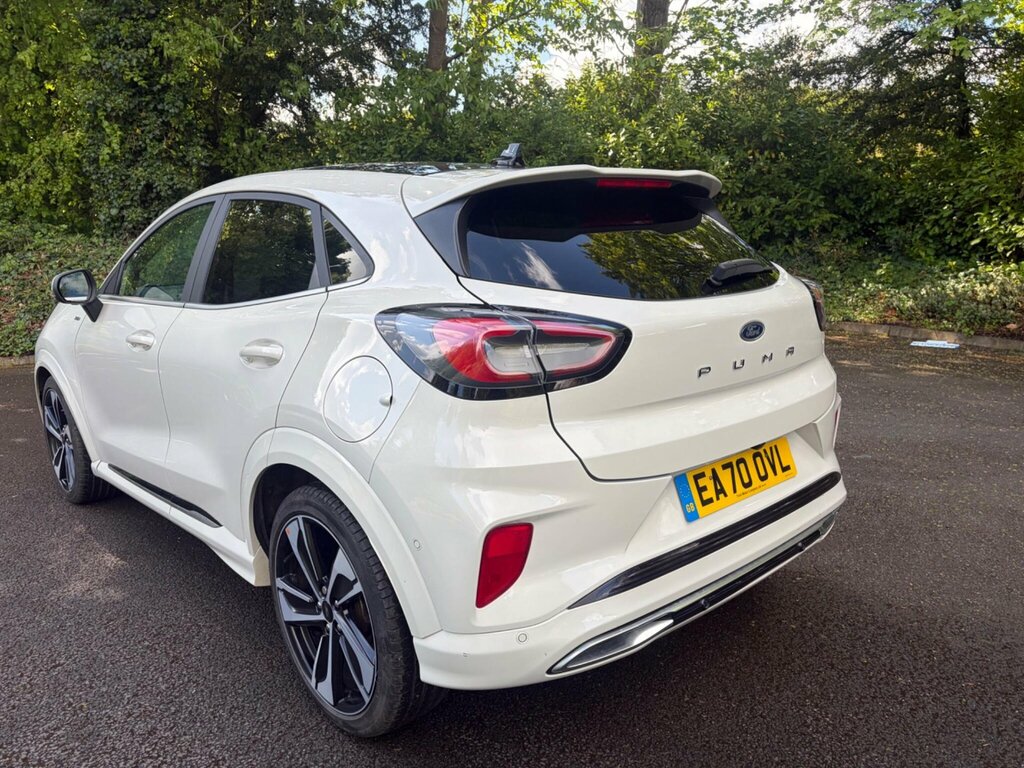 Ford Puma 1.0T Ecoboost Mhev St-line X Vignale Euro 6 Ss EA70OVL White #4