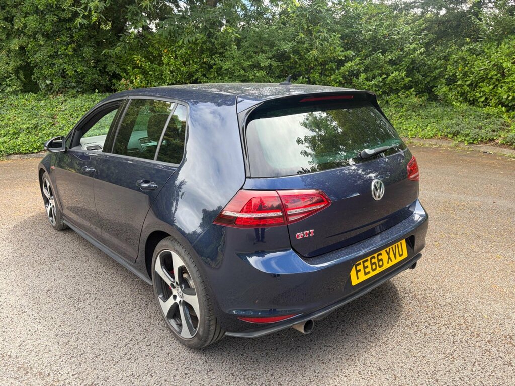Volkswagen Golf 2.0 Tsi Bluemotion Tech Gti Performance Dsg Euro 6 FE66XVU Blue #4