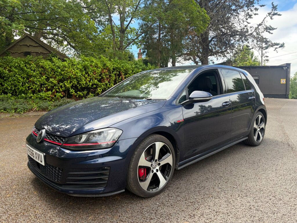 Volkswagen Golf 2.0 Tsi Bluemotion Tech Gti Performance Dsg Euro 6 FE66XVU Blue #3