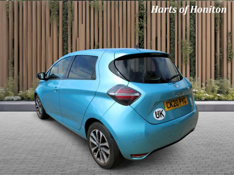 Renault Zoe Gt Line 100Kw I R135 50Kwh Rapid Charge Blue #4