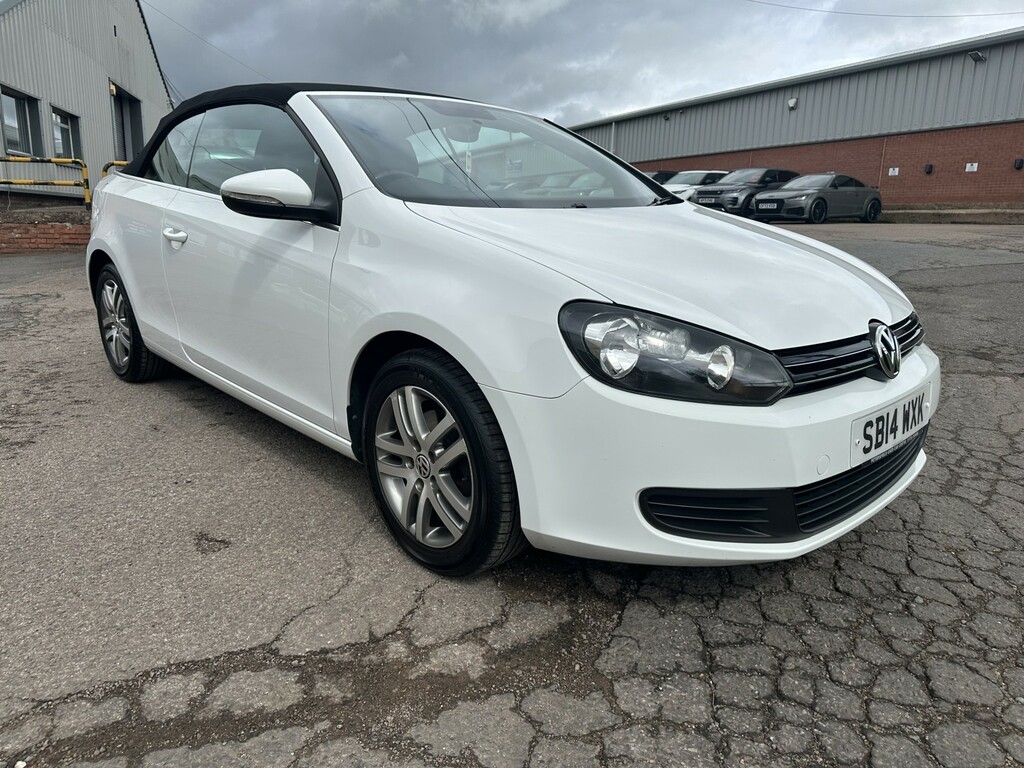 Volkswagen Golf Convertible 1.2 Tsi S 201414 White #2