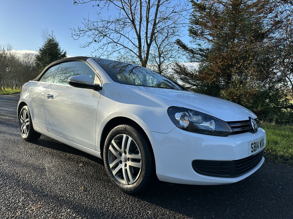 Volkswagen Golf Convertible 1.2 Tsi S 201414 White