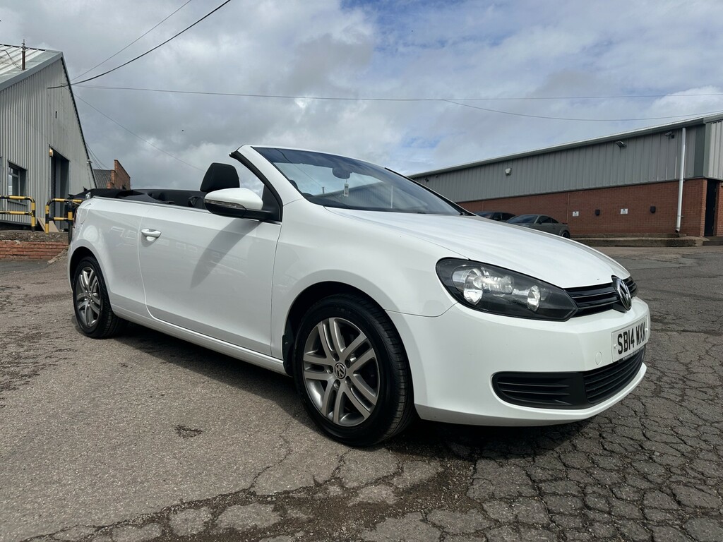 Volkswagen Golf Convertible 1.2 Tsi S 201414 White