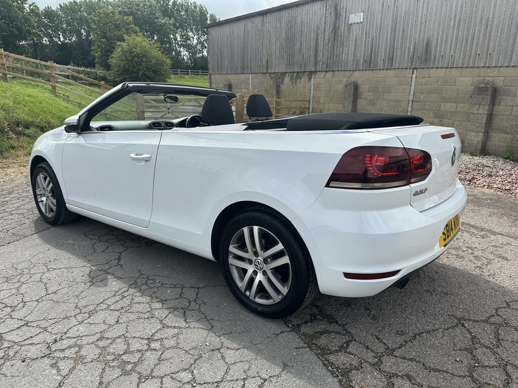 Volkswagen Golf Convertible 1.2 Tsi S 201414 White #6