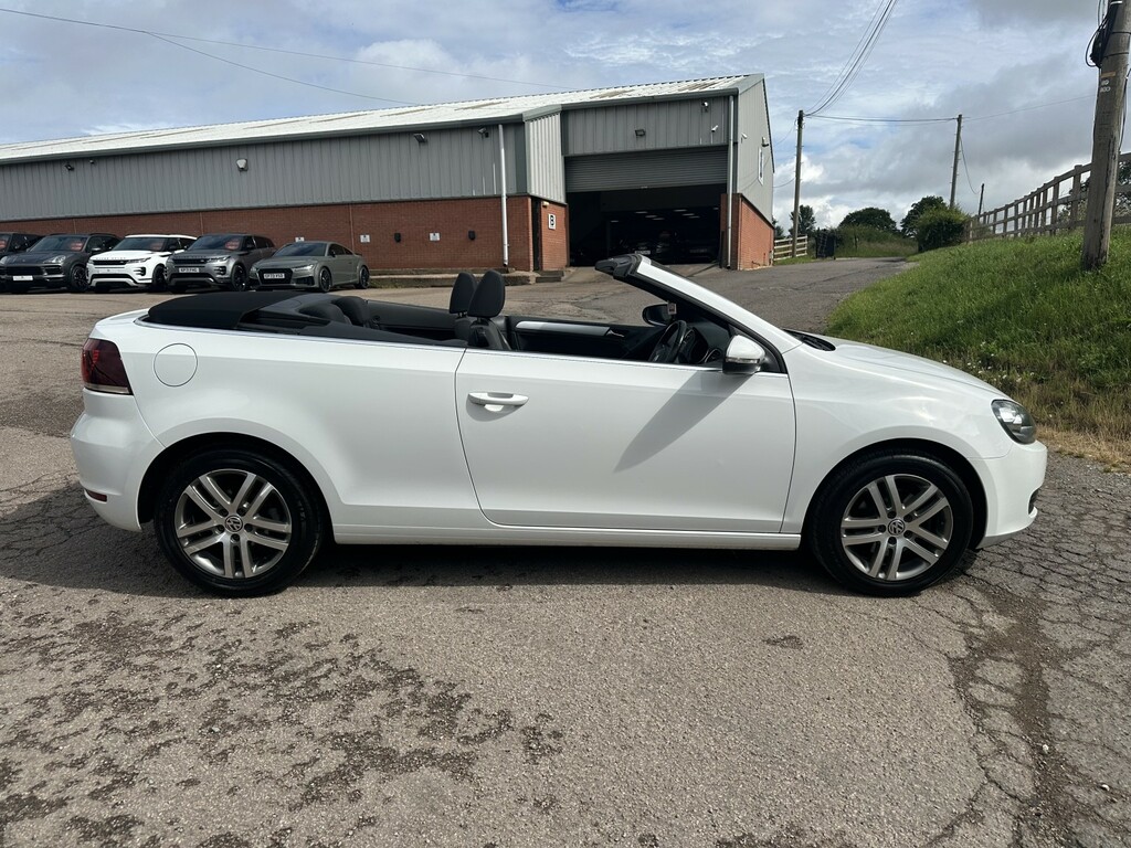 Volkswagen Golf Convertible 1.2 Tsi S 201414 White #3
