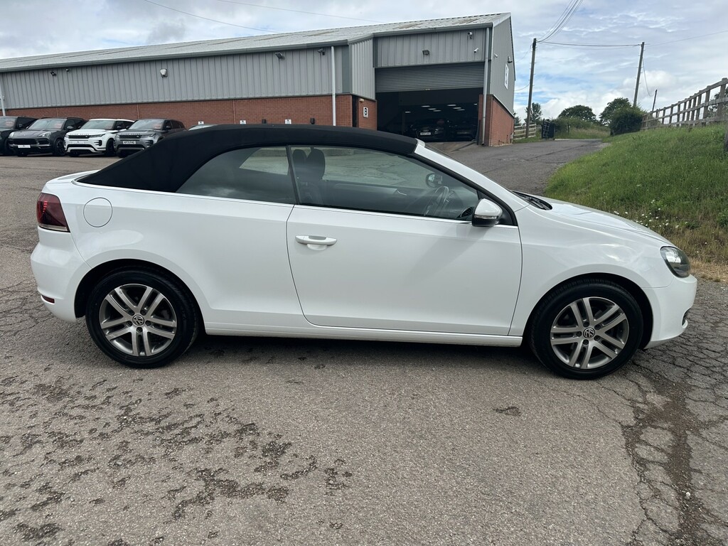 Volkswagen Golf Convertible 1.2 Tsi S 201414 White #4