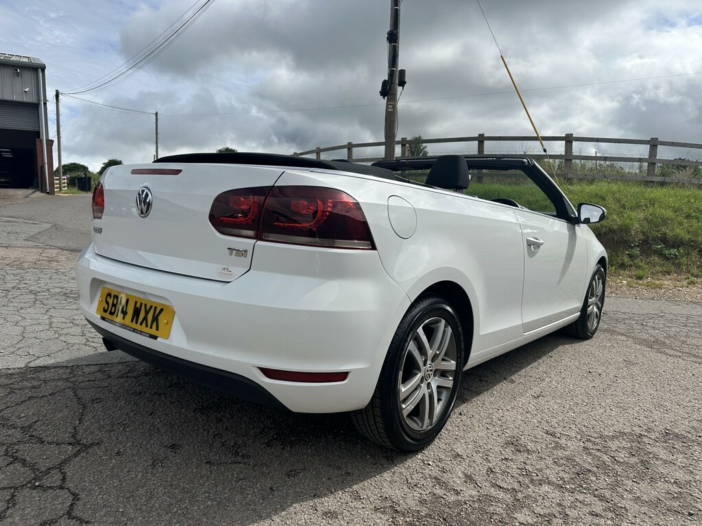 Volkswagen Golf Convertible 1.2 Tsi S 201414 White #5