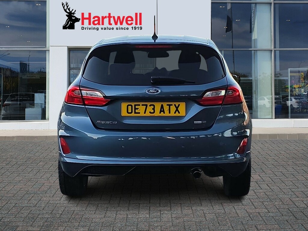 Ford Fiesta 1.0T Ecoboost Mhev St-line Hatchback Hy OE73ATX Blue #4