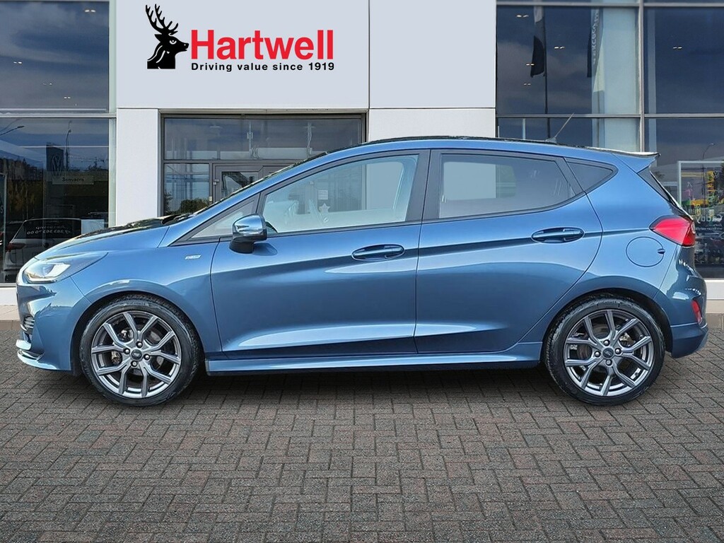 Ford Fiesta 1.0T Ecoboost Mhev St-line Hatchback Hy OE73ATX Blue #6
