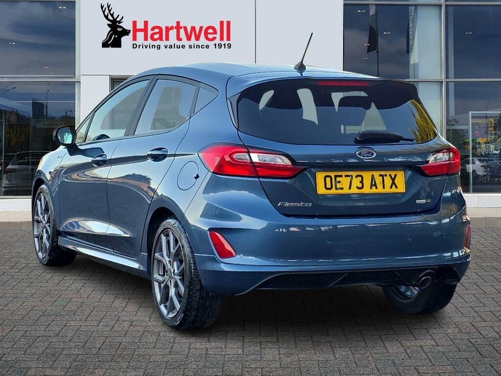 Ford Fiesta 1.0T Ecoboost Mhev St-line Hatchback Hy OE73ATX Blue #5
