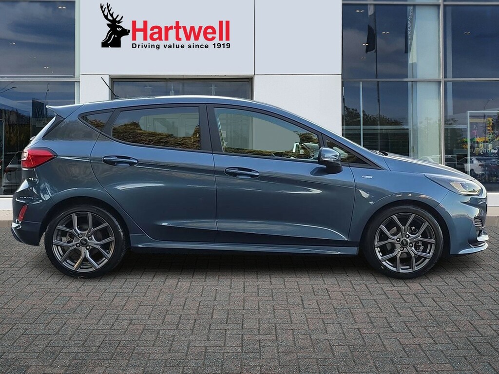 Ford Fiesta 1.0T Ecoboost Mhev St-line Hatchback Hy OE73ATX Blue #2