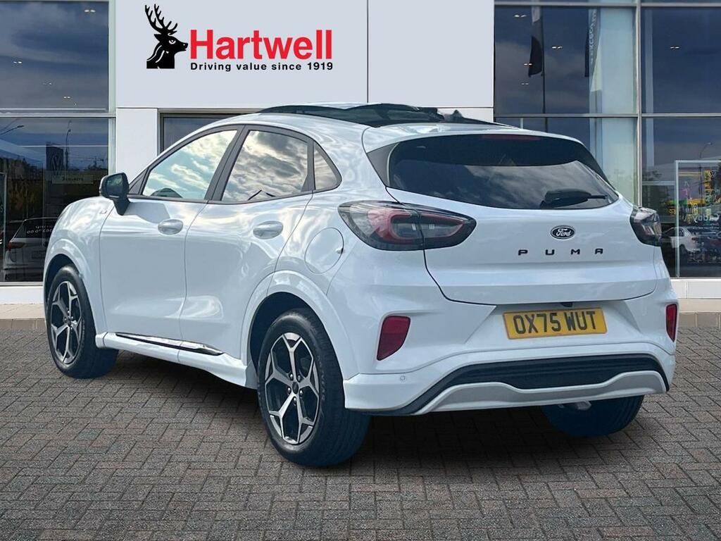 Ford Puma 1.0T Ecoboost Mhev St-line Suv Hybrid M OX75WUT White #5