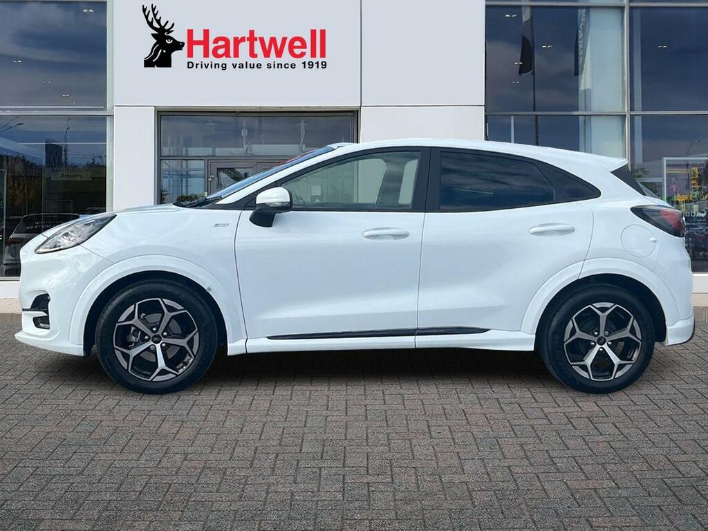 Ford Puma 1.0T Ecoboost Mhev St-line Suv Hybrid M OX75WUT White #6