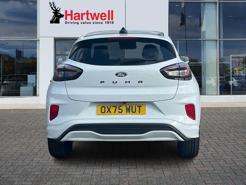 Ford Puma 1.0T Ecoboost Mhev St-line Suv Hybrid M OX75WUT White #4