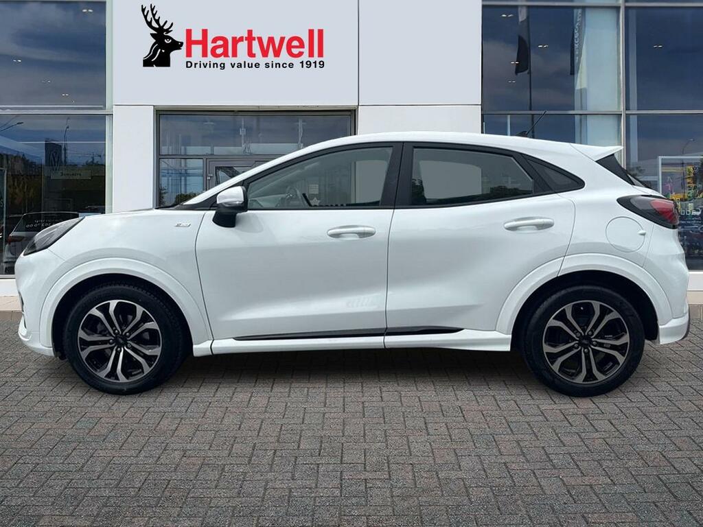 Ford Puma 1.0T Ecoboost Mhev St-line Suv Hybrid D CK23FYH White #6