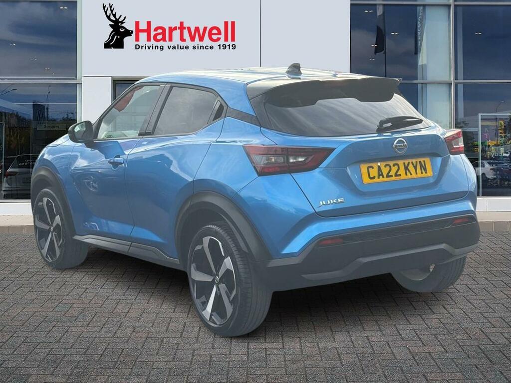Nissan Juke 1.0 Dig-t Tekna Suv Dct Euro 6 S CA22KYN Blue #5