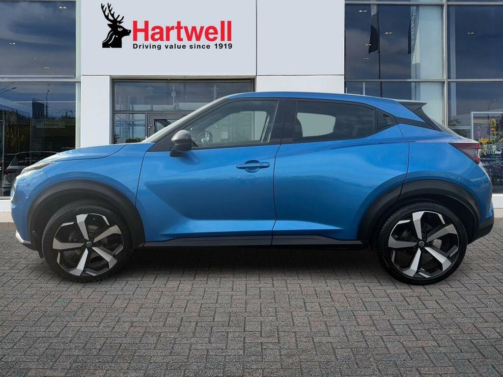 Nissan Juke 1.0 Dig-t Tekna Suv Dct Euro 6 S CA22KYN Blue #6