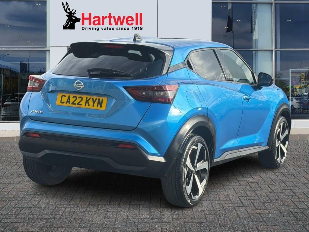 Nissan Juke 1.0 Dig-t Tekna Suv Dct Euro 6 S CA22KYN Blue #3