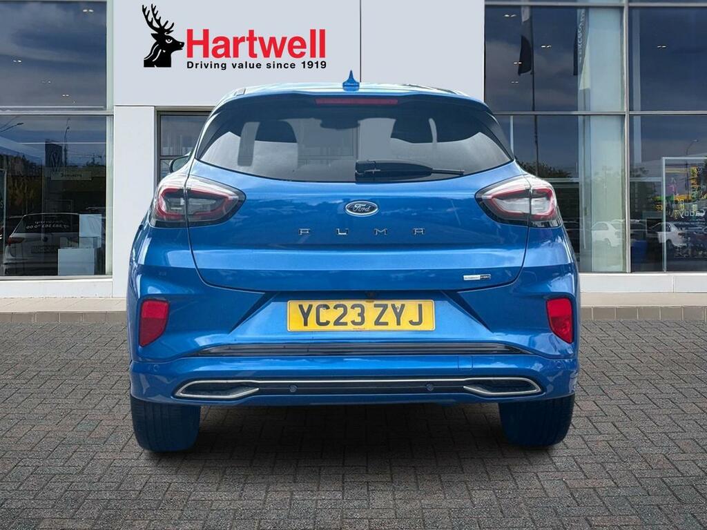 Ford Puma 1.0T Ecoboost Mhev St-line Vignale Suv YC23ZYJ Blue #4