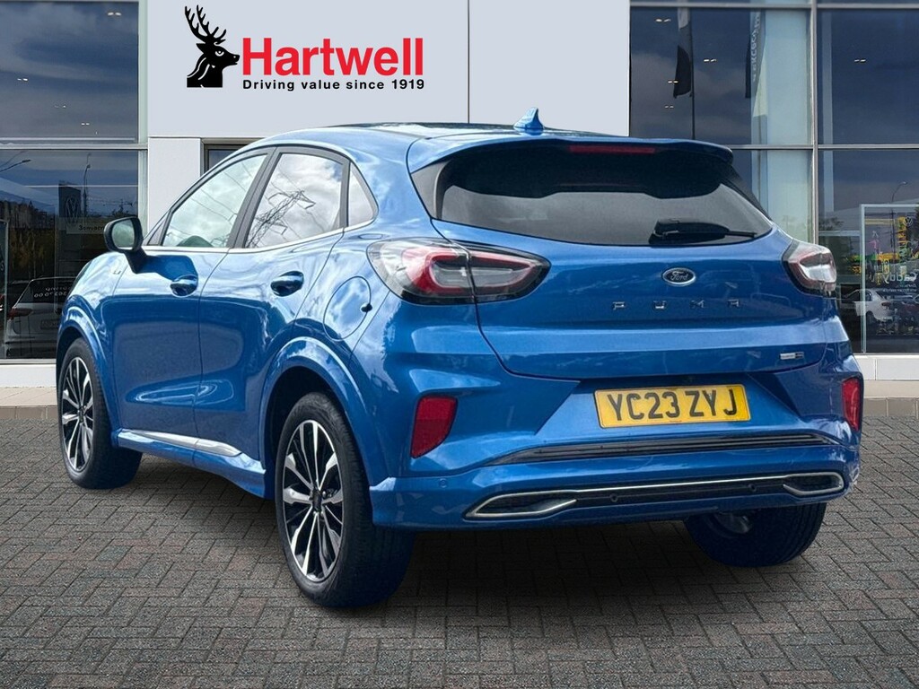 Ford Puma 1.0T Ecoboost Mhev St-line Vignale Suv YC23ZYJ Blue #5