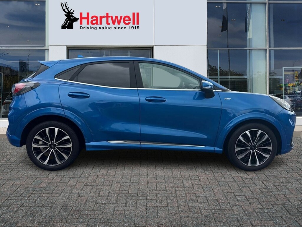 Ford Puma 1.0T Ecoboost Mhev St-line Vignale Suv YC23ZYJ Blue #2