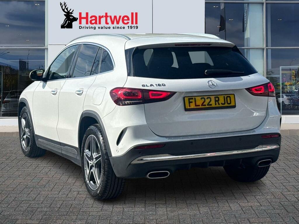 Mercedes-Benz GLA Class 1.3 Gla180 Amg Line Premium Suv 7G-dc FL22RJO White #5