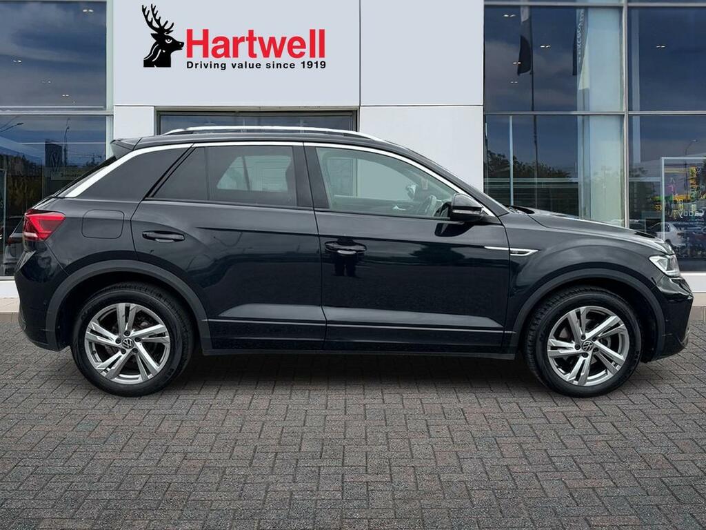 Volkswagen T-Roc 1.5 Tsi R-line Suv Dsg Euro 6 Ss 15 L072NCA Black #2