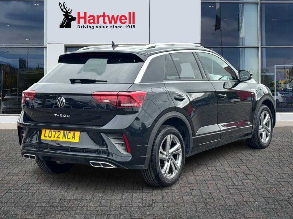 Volkswagen T-Roc 1.5 Tsi R-line Suv Dsg Euro 6 Ss 15 L072NCA Black #3