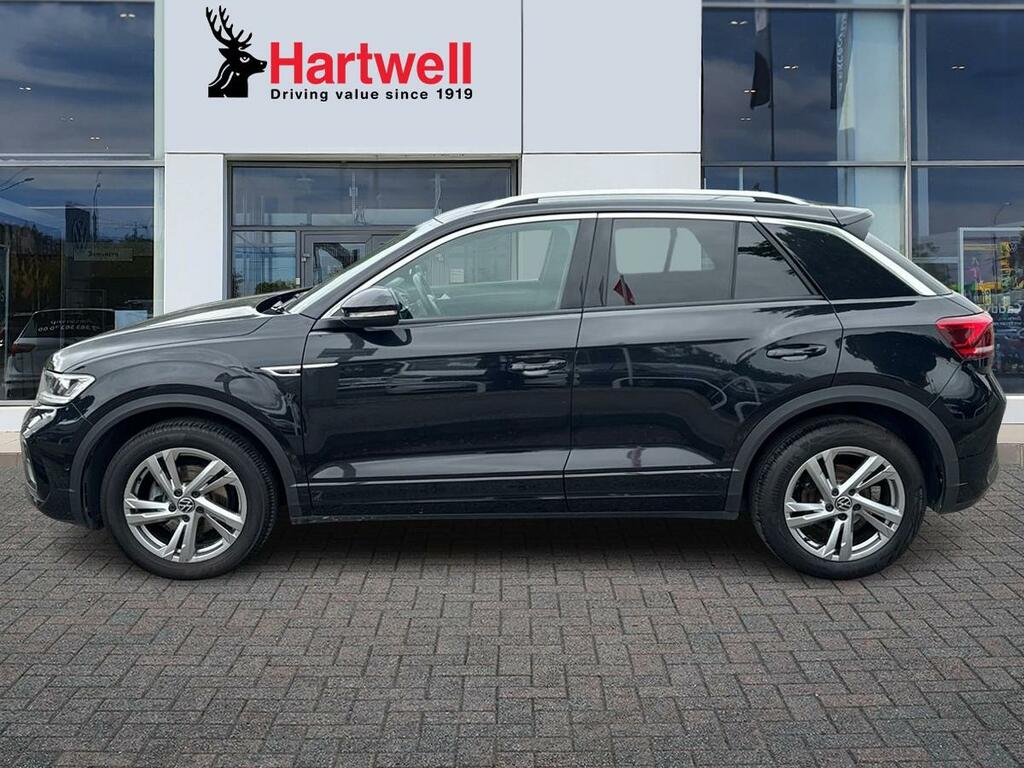 Volkswagen T-Roc 1.5 Tsi R-line Suv Dsg Euro 6 Ss 15 L072NCA Black #6