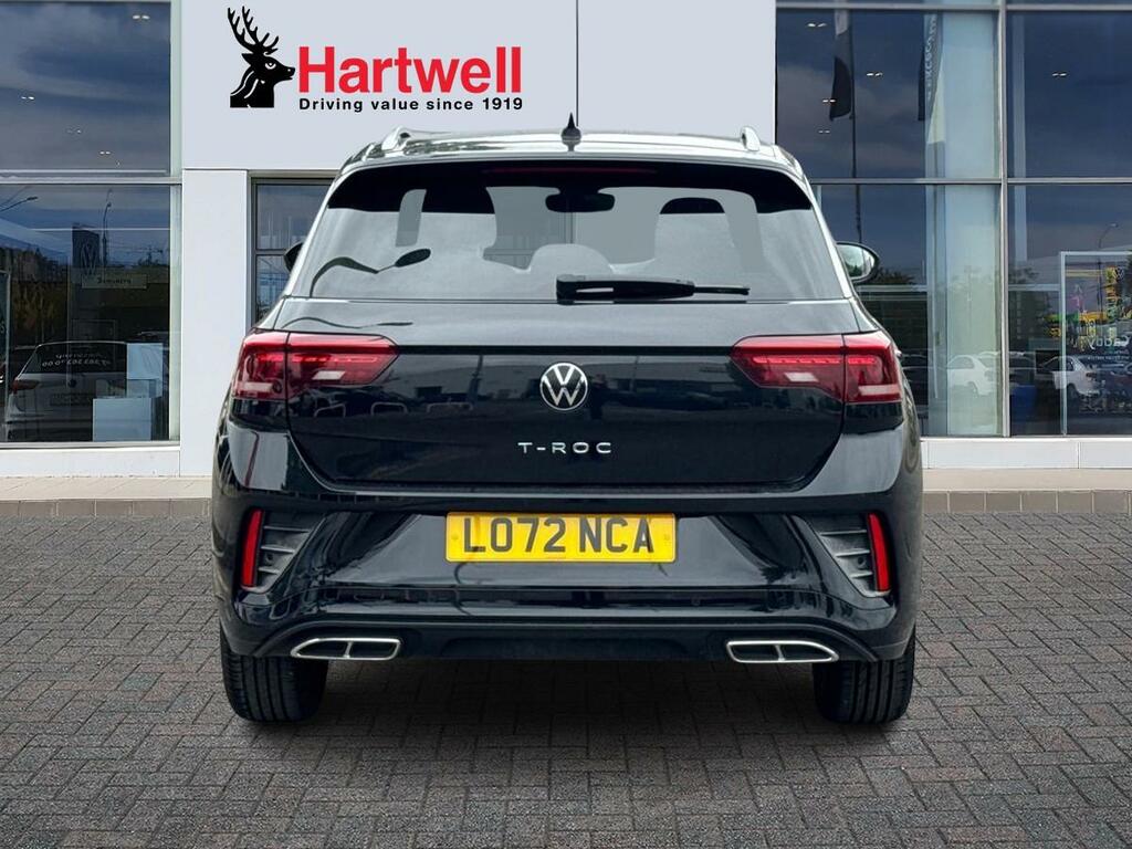 Volkswagen T-Roc 1.5 Tsi R-line Suv Dsg Euro 6 Ss 15 L072NCA Black #4