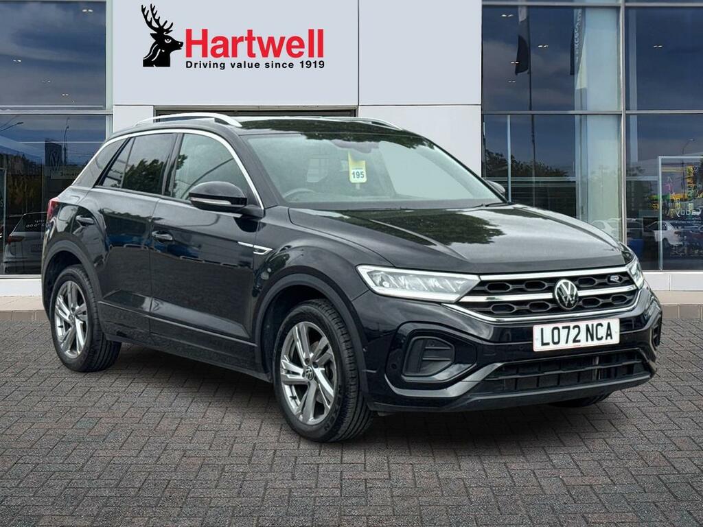Volkswagen T-Roc 1.5 Tsi R-line Suv Dsg Euro 6 Ss 15 L072NCA Black