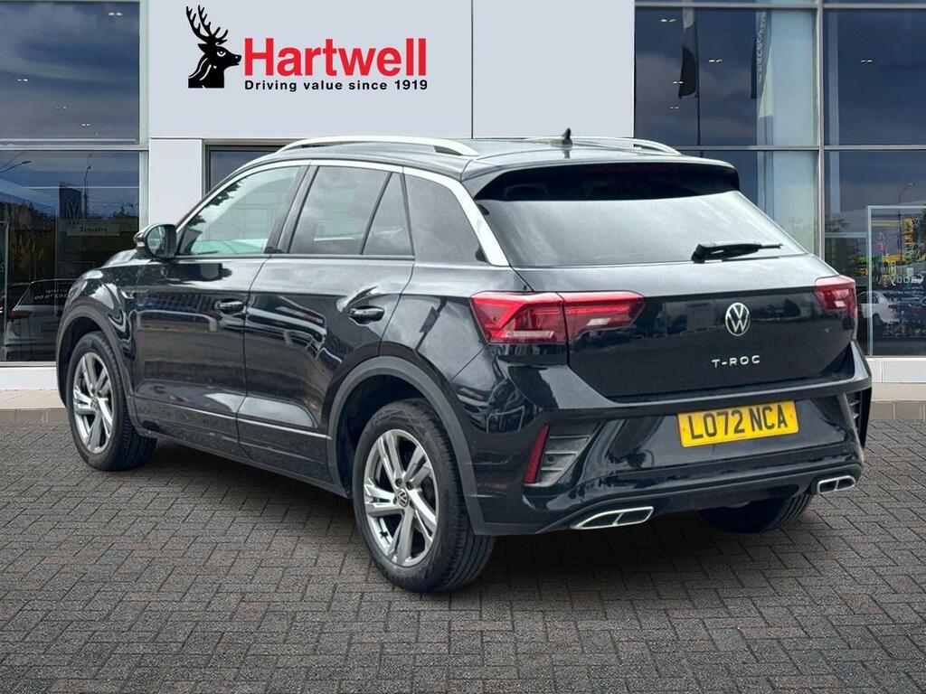 Volkswagen T-Roc 1.5 Tsi R-line Suv Dsg Euro 6 Ss 15 L072NCA Black #5