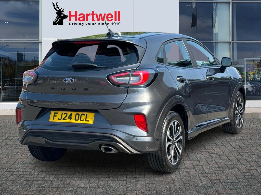 Ford Puma 1.0T Ecoboost Mhev St-line Suv Hybrid D FJ24OCL Grey #3