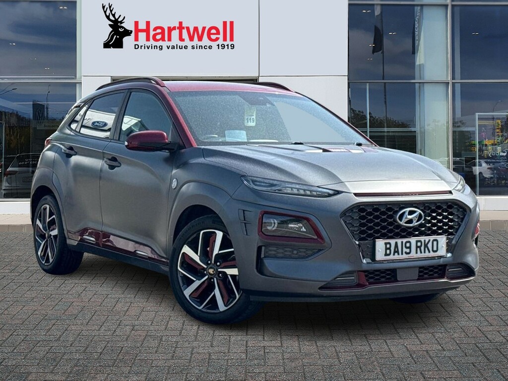 Hyundai Kona 1.6 T-gdi Iron Man Edition Suv Dct Euro Grey