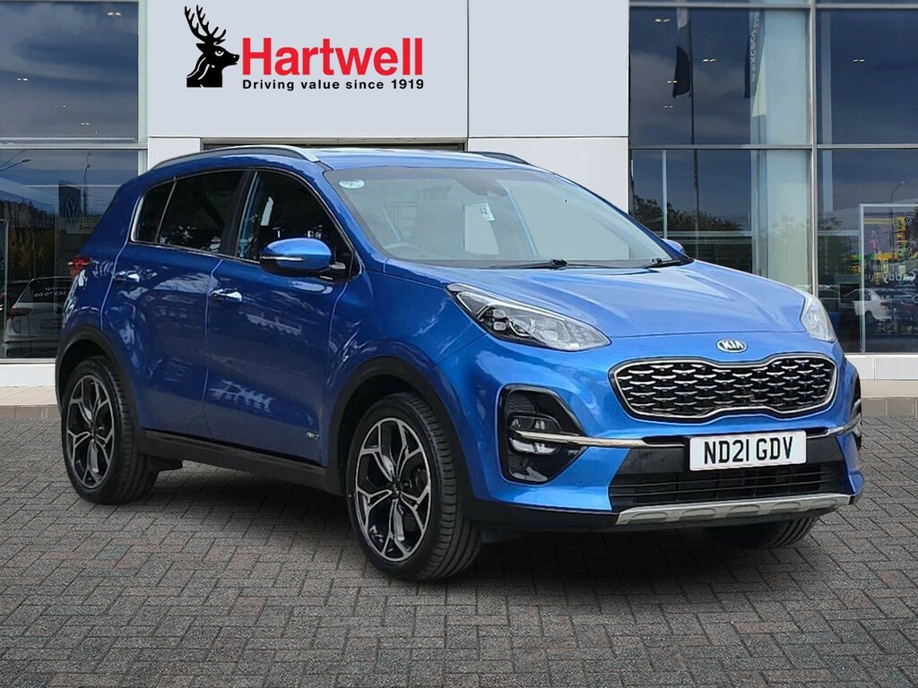 Kia Sportage 1.6 T-gdi Gt-line Suv Dct Awd Euro 6 S Blue