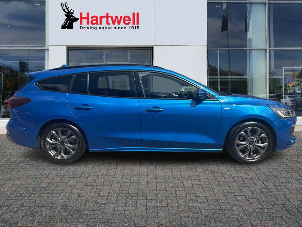 Ford Focus 1.0T Ecoboost Mhev St-line Estate Hybri EU74ZFW Blue #2