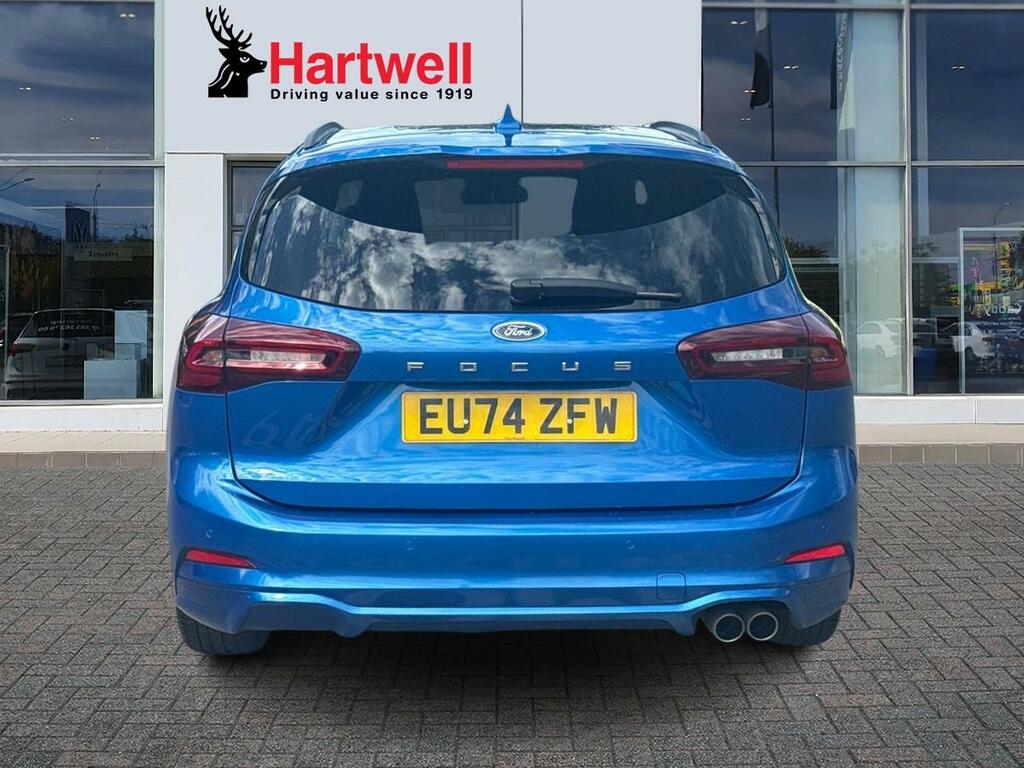 Ford Focus 1.0T Ecoboost Mhev St-line Estate Hybri EU74ZFW Blue #4