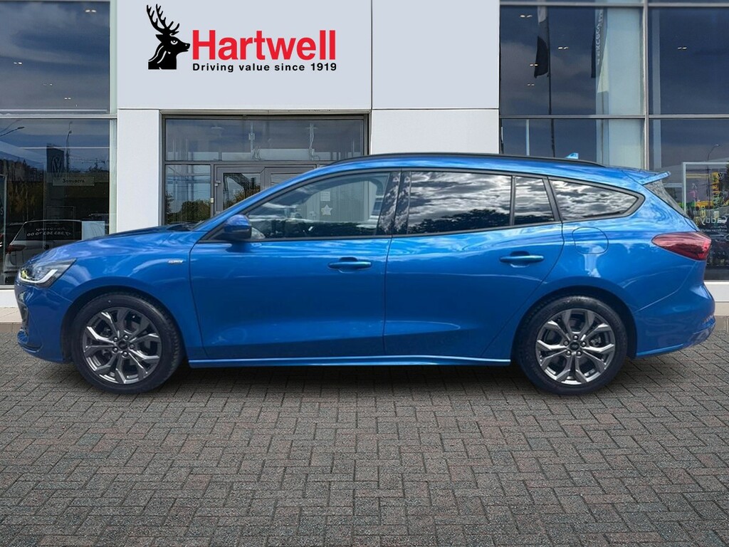 Ford Focus 1.0T Ecoboost Mhev St-line Estate Hybri EU74ZFW Blue #6