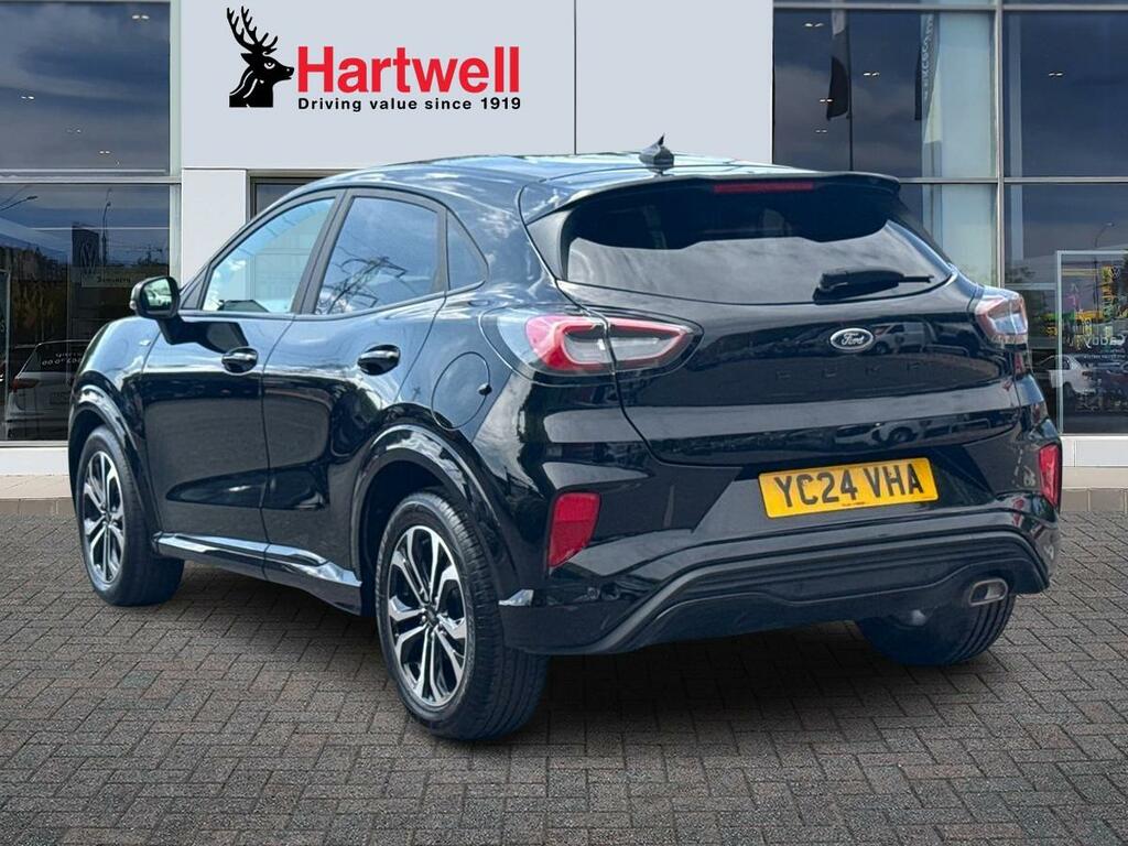 Ford Puma 1.0T Ecoboost Mhev St-line Suv Hybrid M YC24VHA Black #5