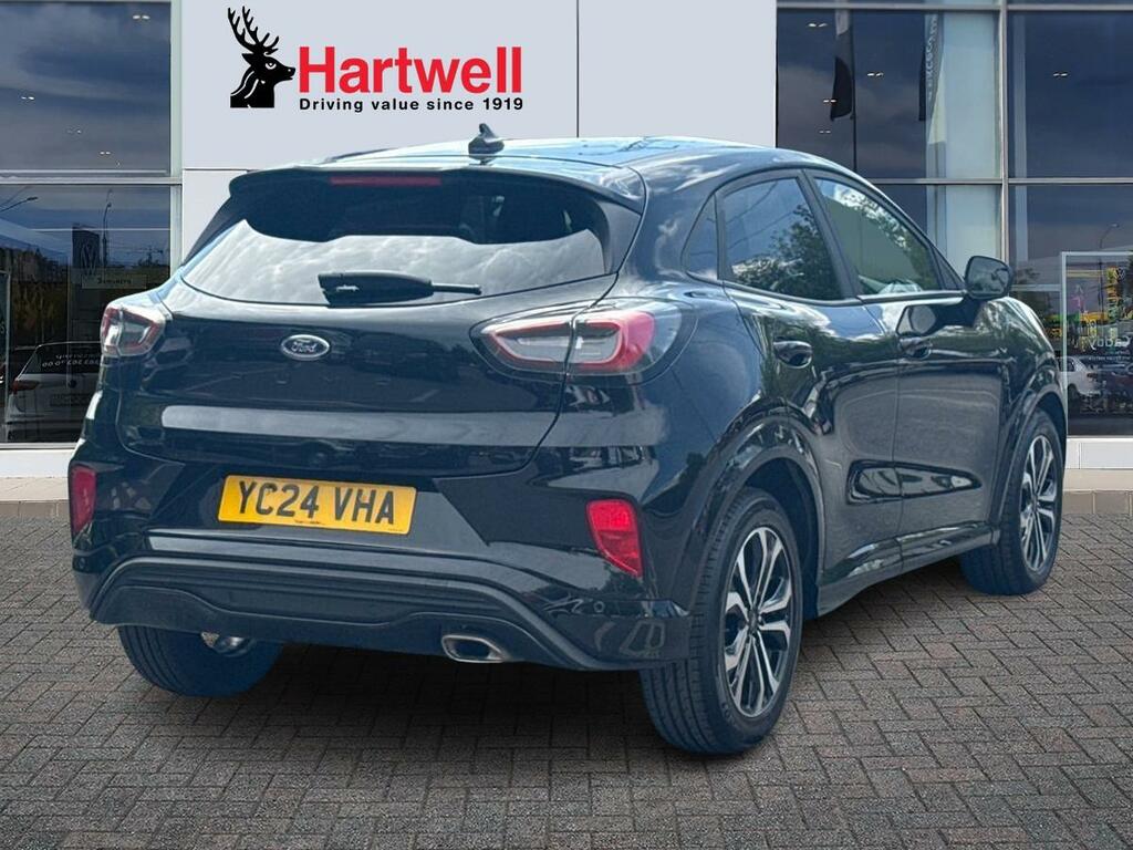 Ford Puma 1.0T Ecoboost Mhev St-line Suv Hybrid M YC24VHA Black #3