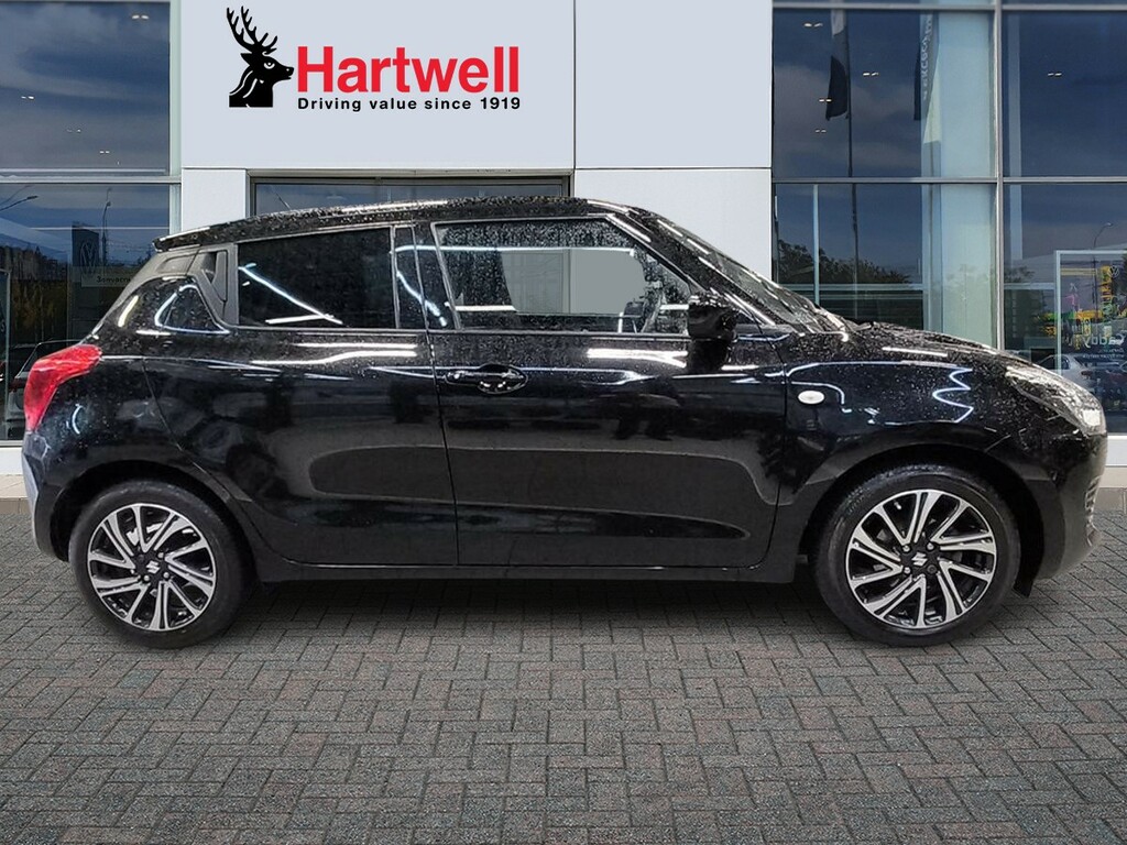 Suzuki Swift 1.2 Dualjet Mhev Sz-l Hatchback Hybrid LN73UNZ Black #2