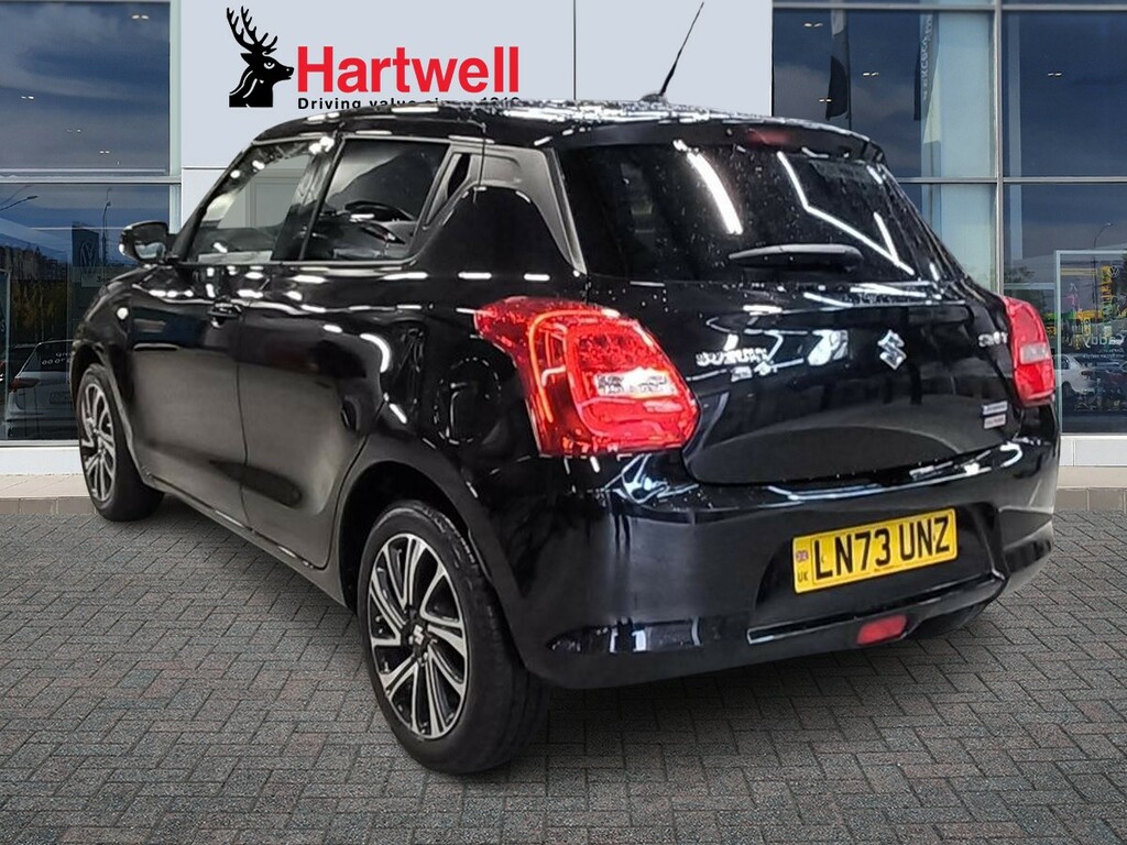 Suzuki Swift 1.2 Dualjet Mhev Sz-l Hatchback Hybrid LN73UNZ Black #5