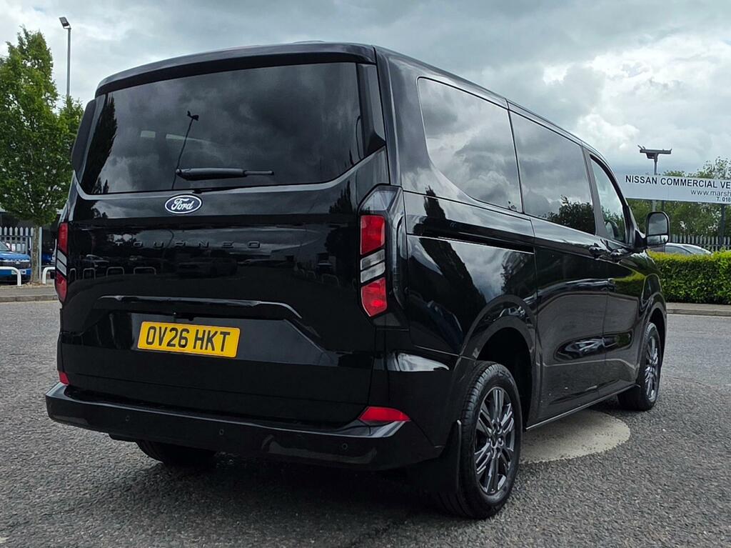 Ford Tourneo Custom 320 L1 Titanium Luxe 2.0 Ecoblue 136Ps OV26HKT Black #6