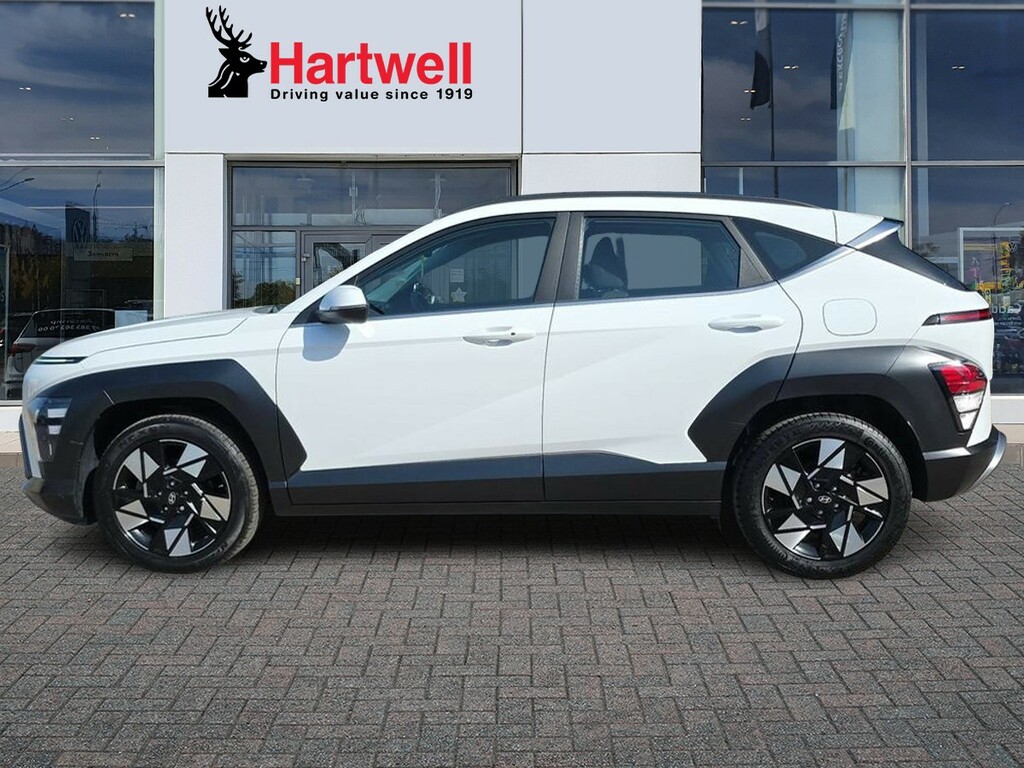 Hyundai Kona 1.6 H-gdi Advance Suv Hybrid Dct Euro 6 FX73ZTD White #6