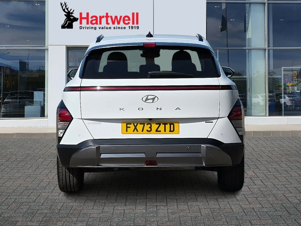Hyundai Kona 1.6 H-gdi Advance Suv Hybrid Dct Euro 6 FX73ZTD White #4