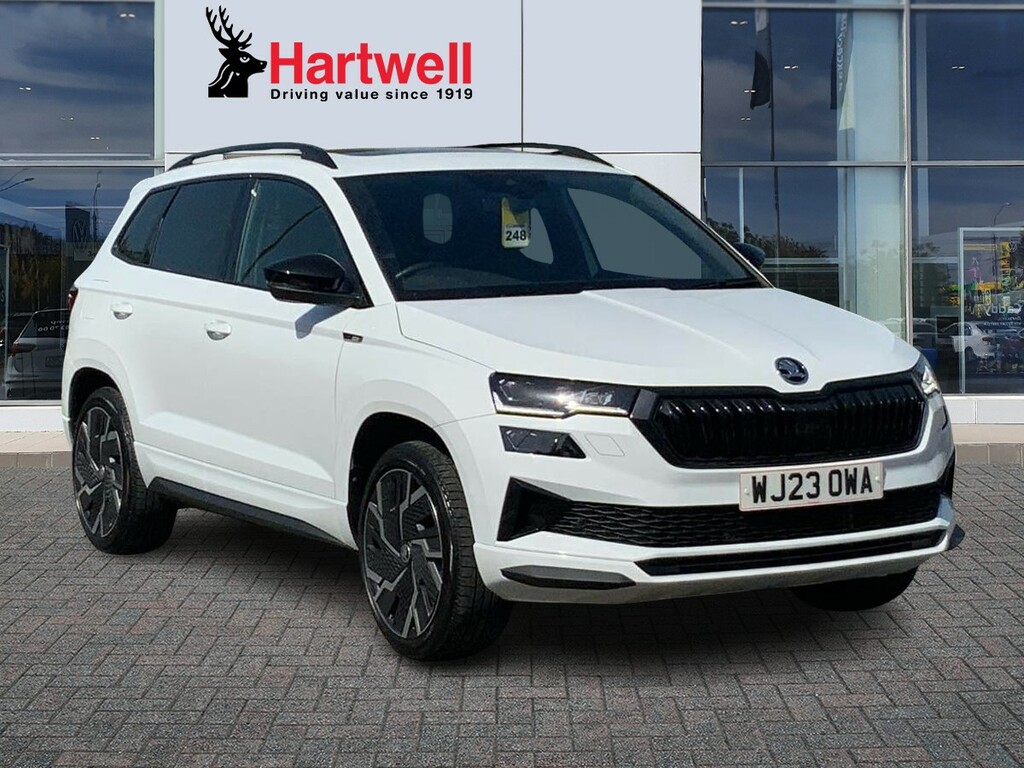 Skoda Karoq 2.0 Tsi Sportline Suv Dsg 4Wd Euro 6 S White