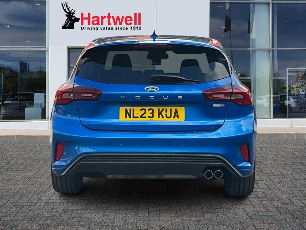 Ford Focus 1.0T Ecoboost Mhev St-line Vignale Hatchback P NL23KUA Blue #4
