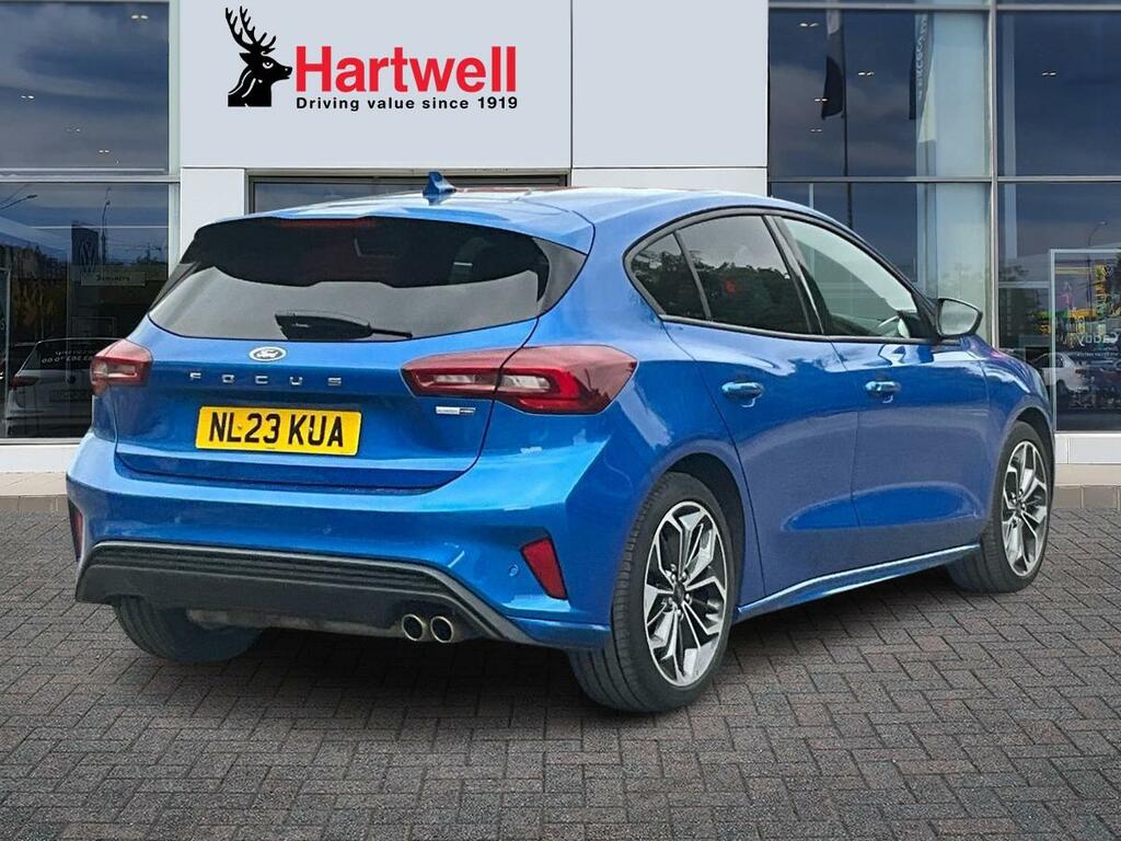 Ford Focus 1.0T Ecoboost Mhev St-line Vignale Hatchback P NL23KUA Blue #3