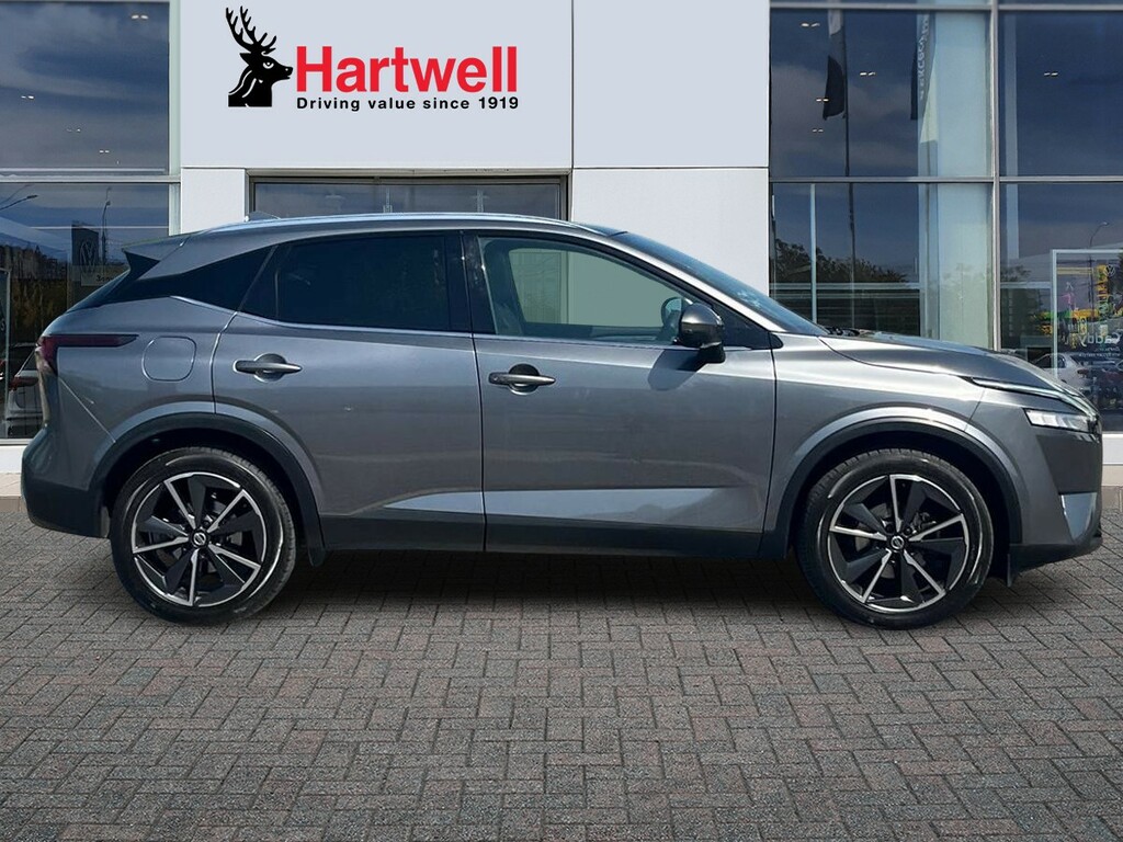 Nissan Qashqai 1.3 Dig-t Mhev Tekna Suv Hybrid Xtron E DY22WNW Silver #2